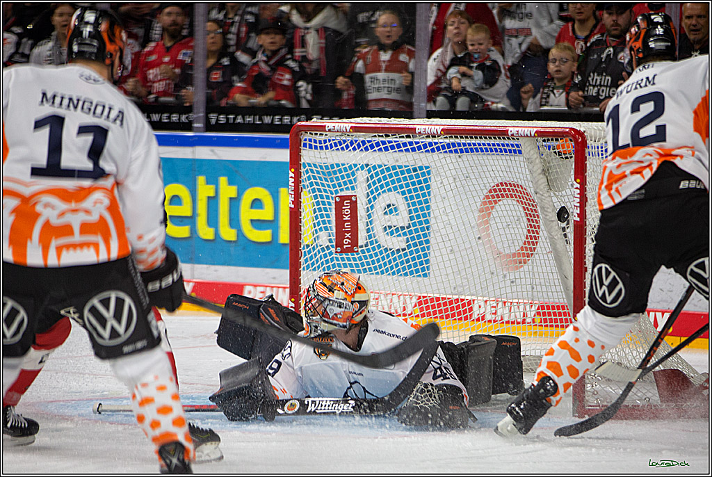 PENNY DEL; Koelner Haie- Grizzlys Wolfsburg; Koeln, 21.09.2022